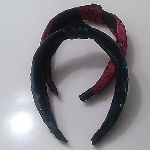 Set of Two Jeweled Headbands - Picture 1 of 7